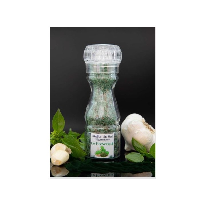 SEL DE CAMARGUE ""LE PROVENÇAL"". MOULIN 115G